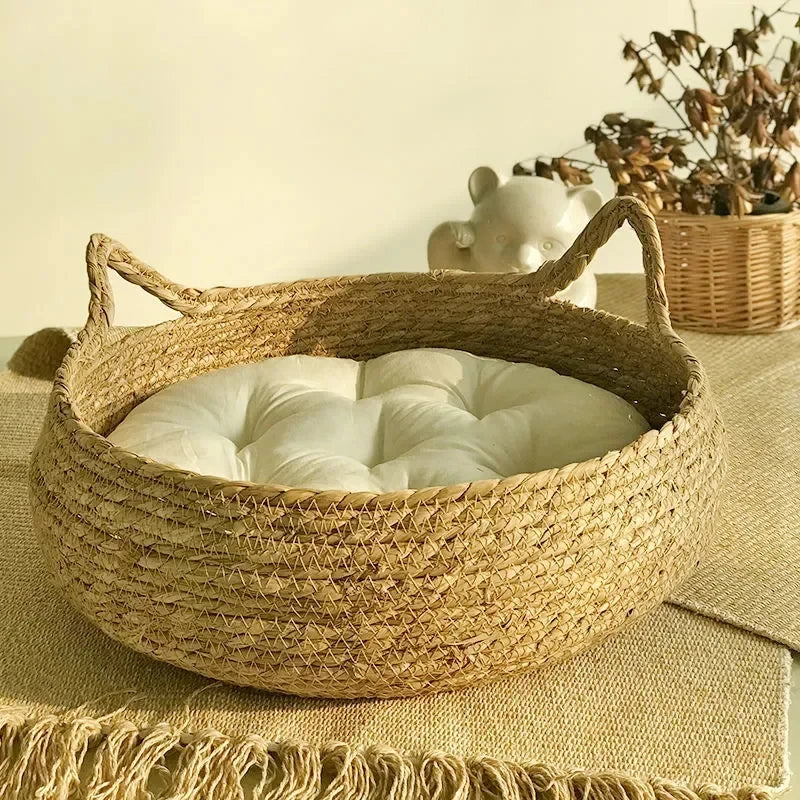 AllSeason Rattan-Kuschelkorb